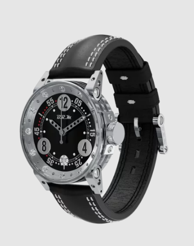 BRM V7-38 Black Edition and diamonds Replica Watch